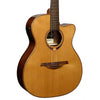LAG T118ACE Auditorium Cutaway Acoustic-Electric Guitar – Natural