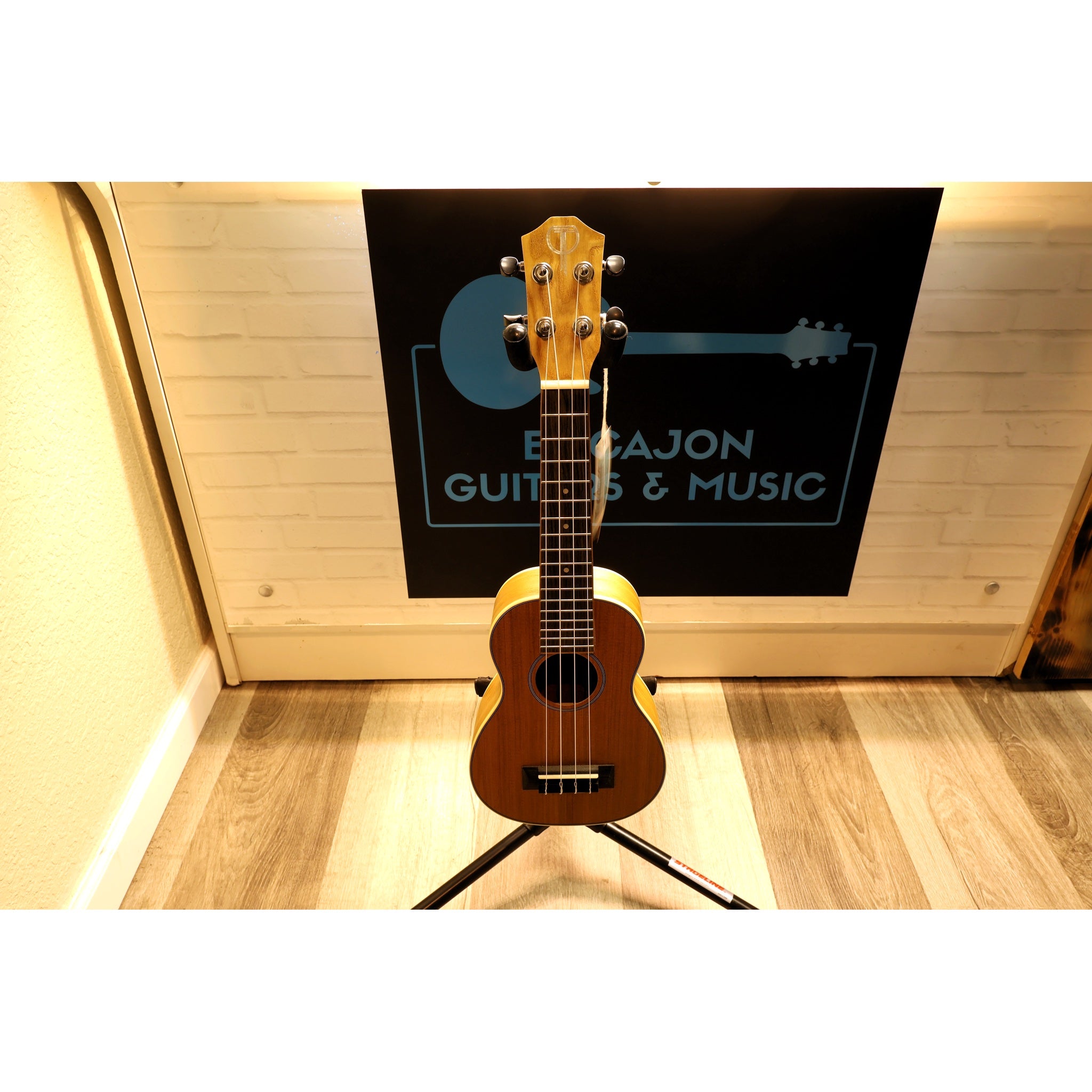 Ukulele on a stand 