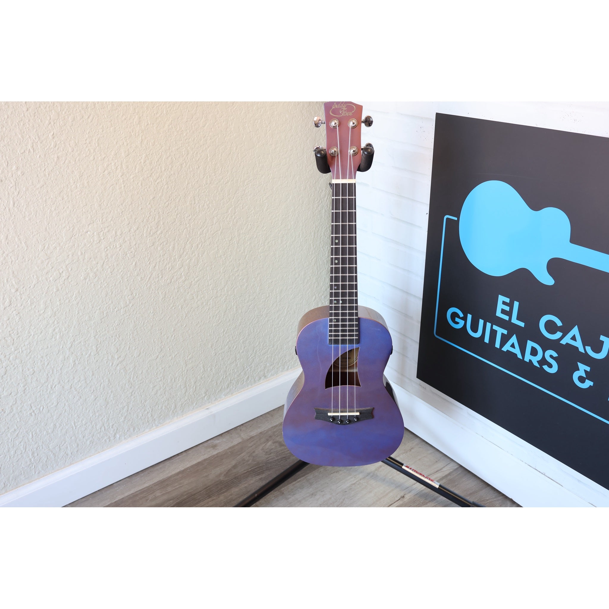 Eddy Finn Ocean King Series Concert Ukulele Purple Sparkle