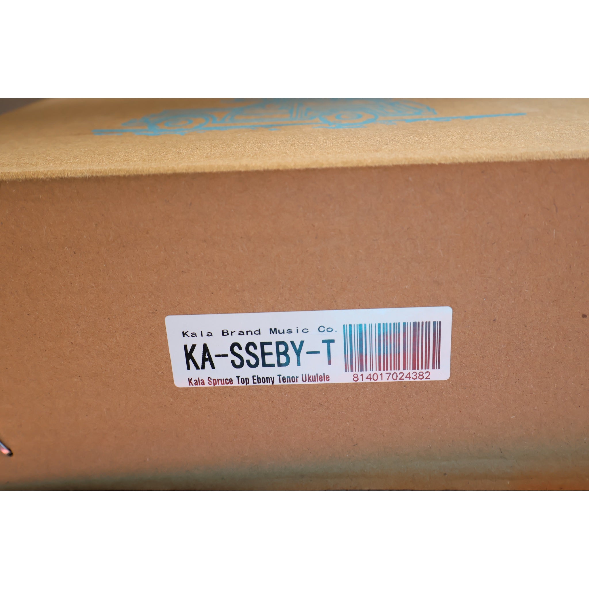 Kala Solid Spruce Top Striped Ebony Tenor Ukulele – KA-SSEBY-T