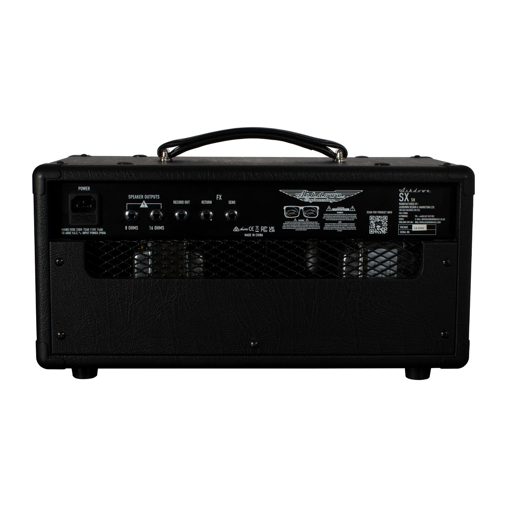 Ashdown SX-5H 5-Watt All-Tube Guitar Amp Head