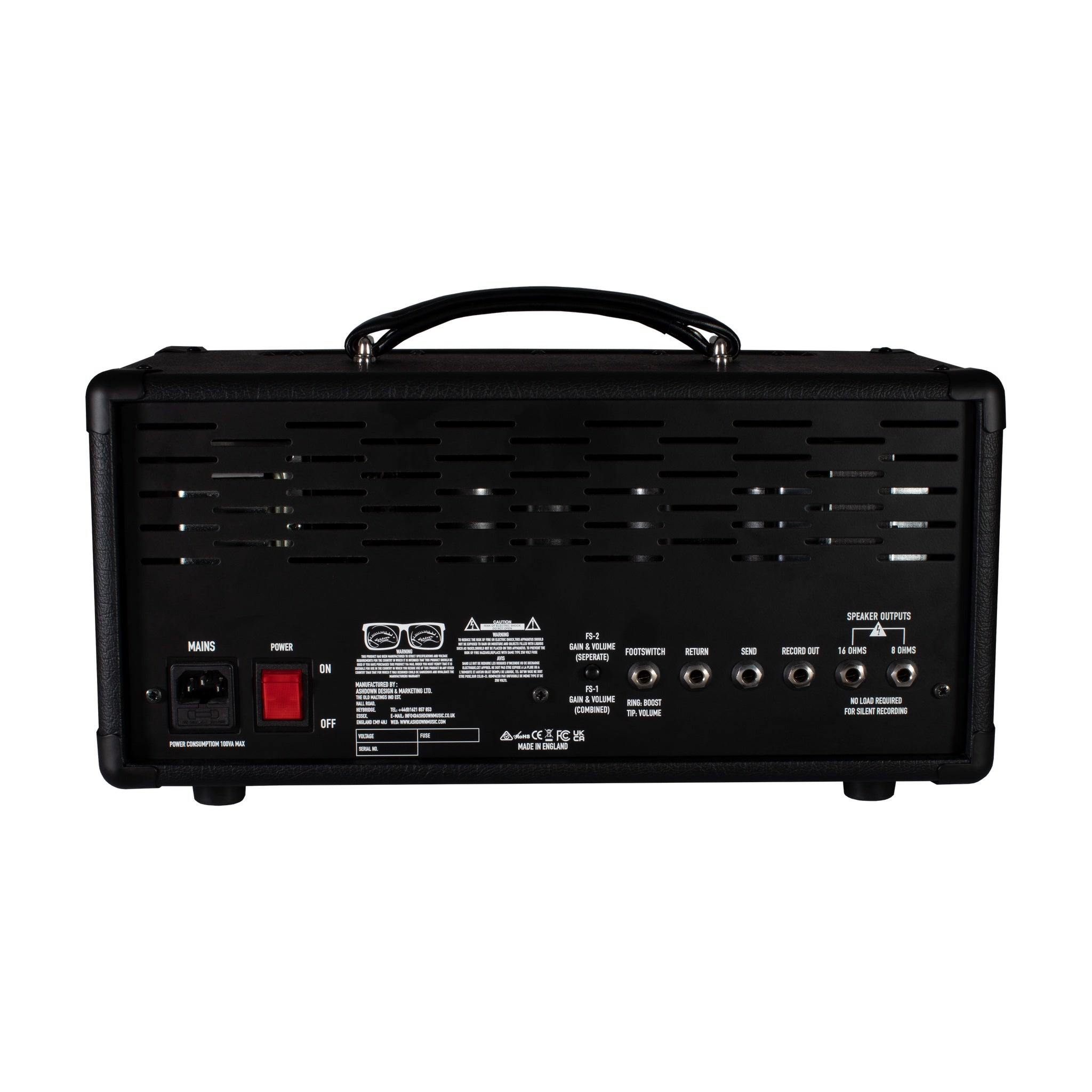 Ashdown UK-PM-20H Peacemaker 20-Watt Guitar Amp Head