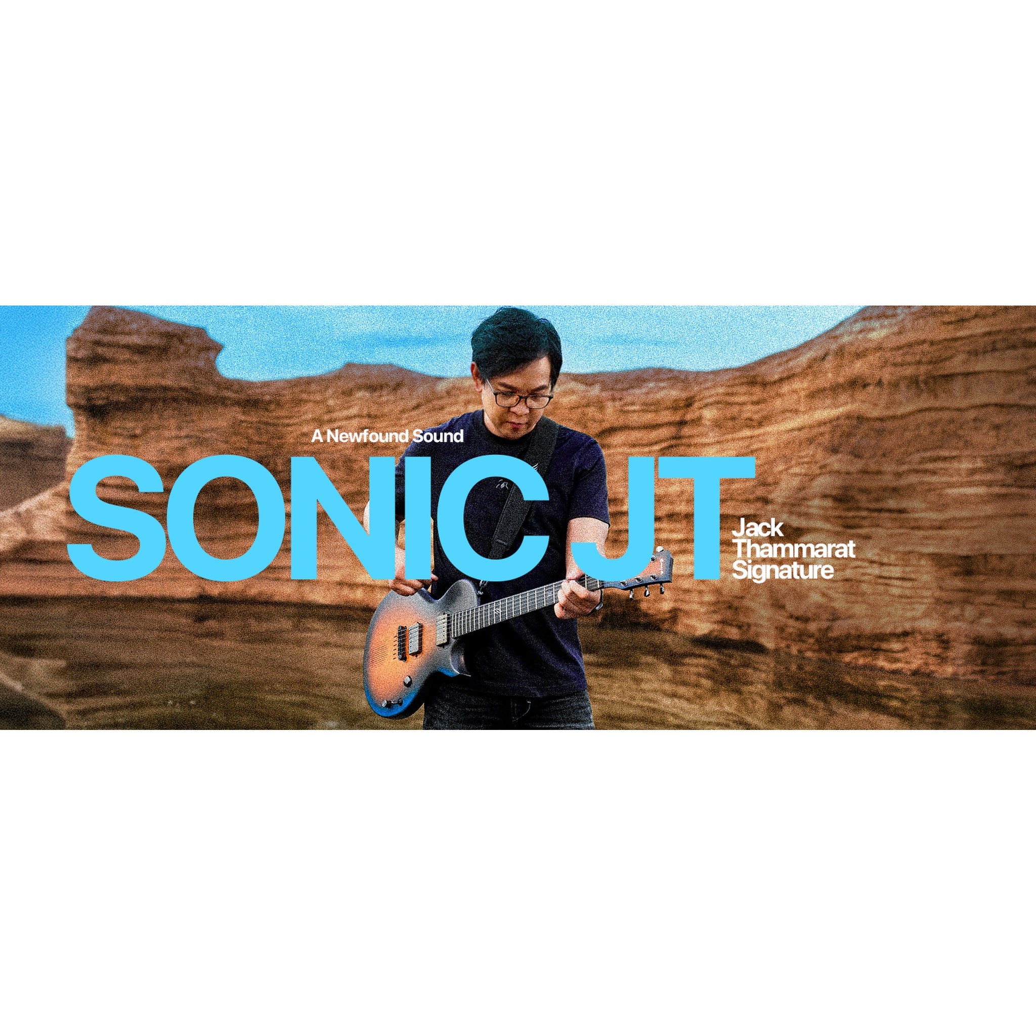 Enya Nova Go Sonic Smart Electric Guitar Sonic JT Tobacco Sunburst