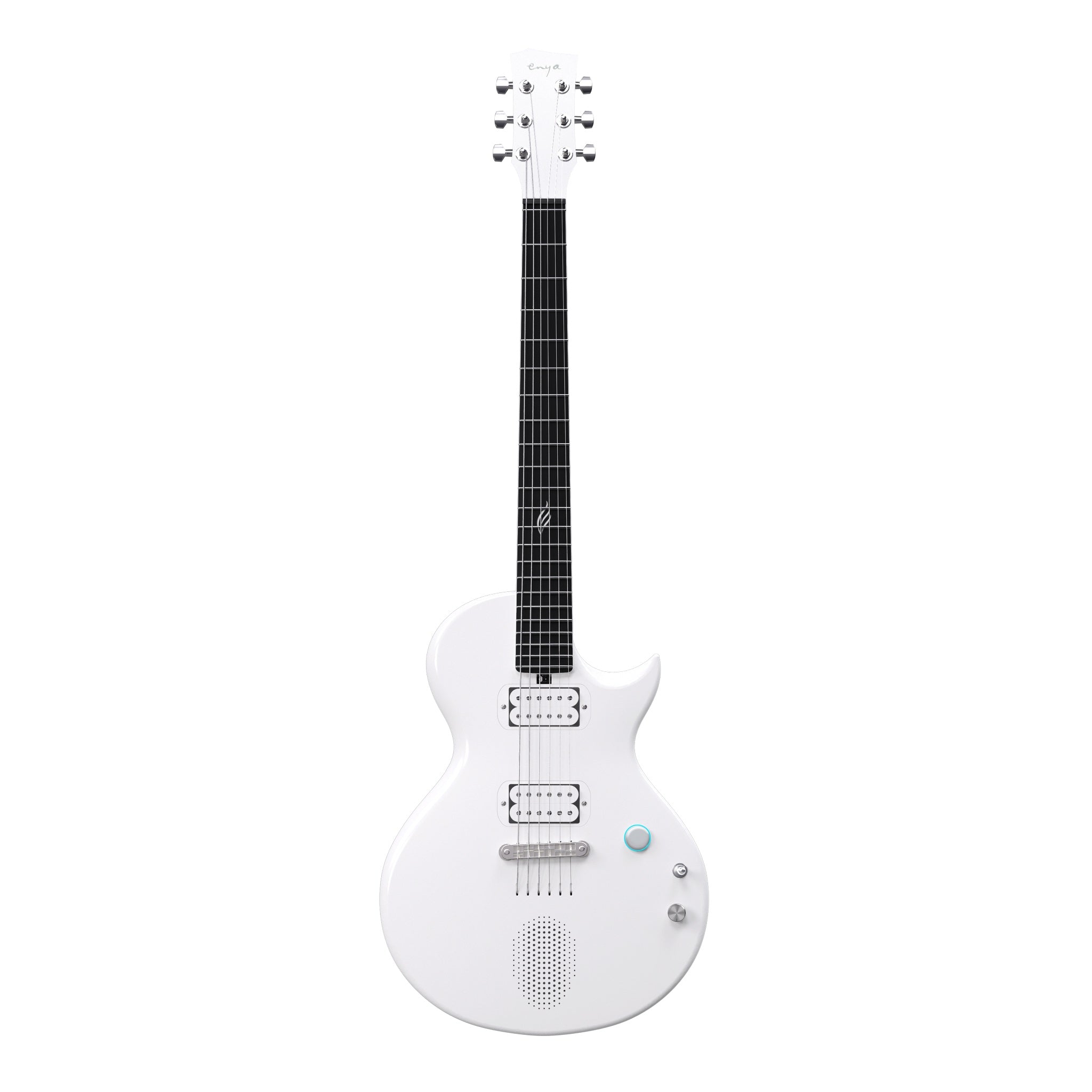Enya Nova Go Sonic Smart Electric Guitar in Pearl White