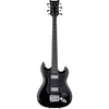 Hagstrom H8-II 8-String Bass Guitar – Black Gloss – Hardshell Case Included