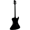 Hagstrom Nekromant 4 4-string left-handed bass guitar in Black Gloss