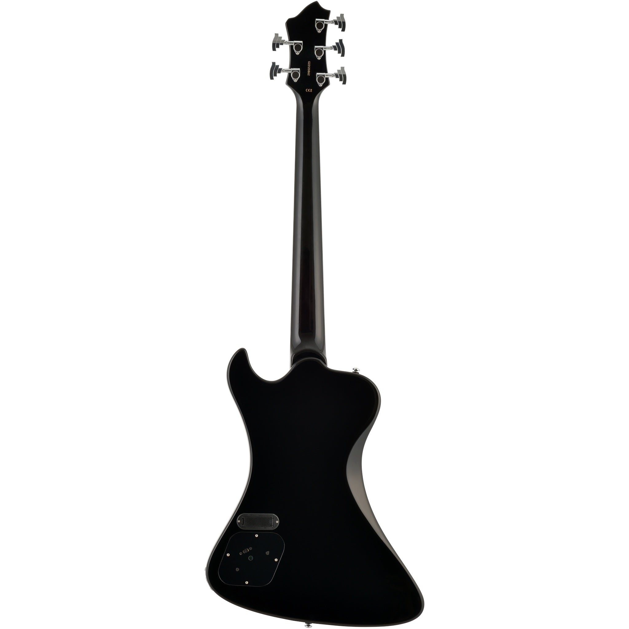 Hagstrom Nekromant 5 5-string right-handed bass guitar in Black Gloss