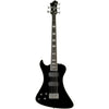 Hagstrom Nekromant 5 5-string left-handed bass guitar in Black Gloss
