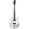 Hagstrom Swede Bass Guitar – White – Hardshell Case Included