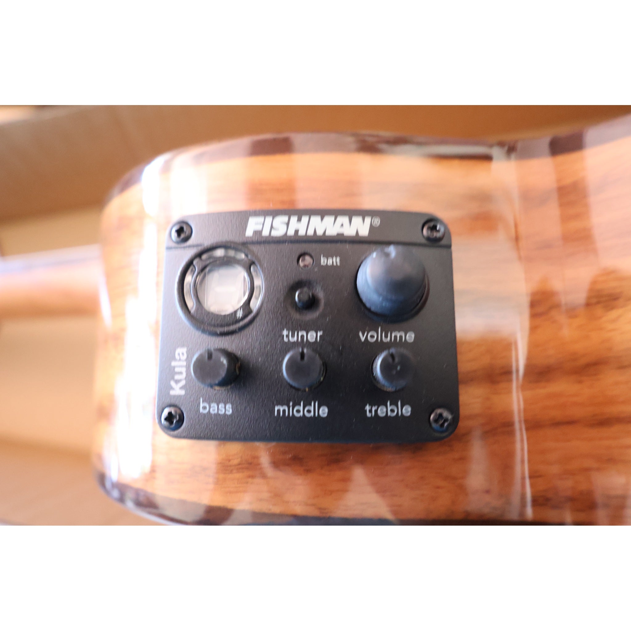 Kala KA-SCAC-T-CE Solid Cedar Top Acacia Tenor Cutaway Acoustic-Electric Ukulele with Fishman Kula EQ