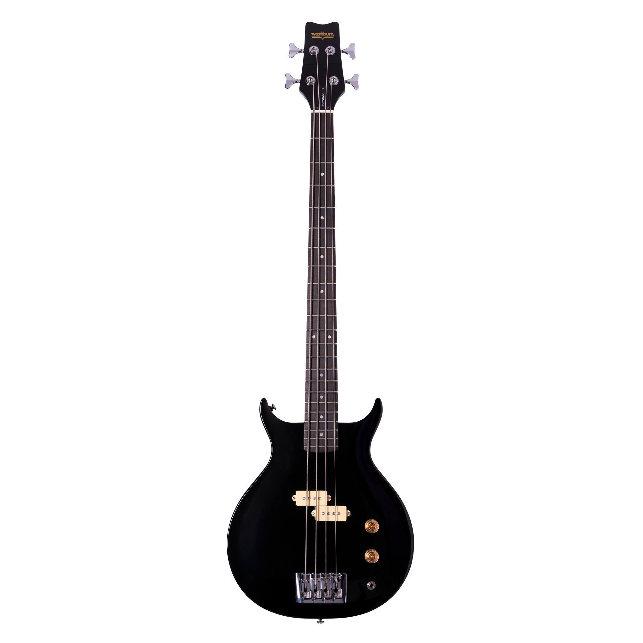 Washburn SB4B Wing Series Scavenger Bass - Black