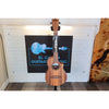 Kala Teak Tri-Top Tenor Ukulele w/ Cutaway & EQ - KA-TK-T-CE