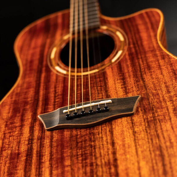 Washburn G55CE Comfort Deluxe Koa acoustic-electric guitar