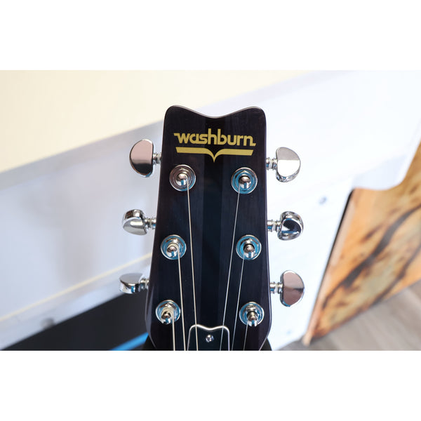 Washburn Wing Series Hawk H10TB-U Electric Guitar – Trans Black