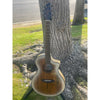 Breedlove Pursuit Exotic S Limited Edition Concert CE Acoustic-Electric Guitar – White Sand