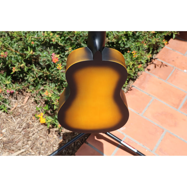Eddy Finn Yellow Burst Concert Ukulele