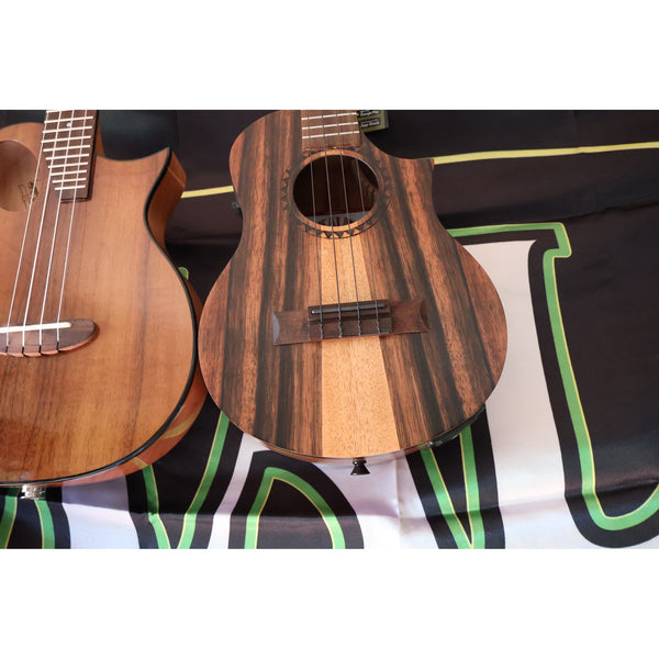 Kala Amara Tri-Top Tenor Ukulele with Cutaway &amp; EQ – KA-AM-T-CE