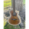 Breedlove Pursuit Exotic S Limited Edition Concert CE Acoustic-Electric Guitar – White Sand