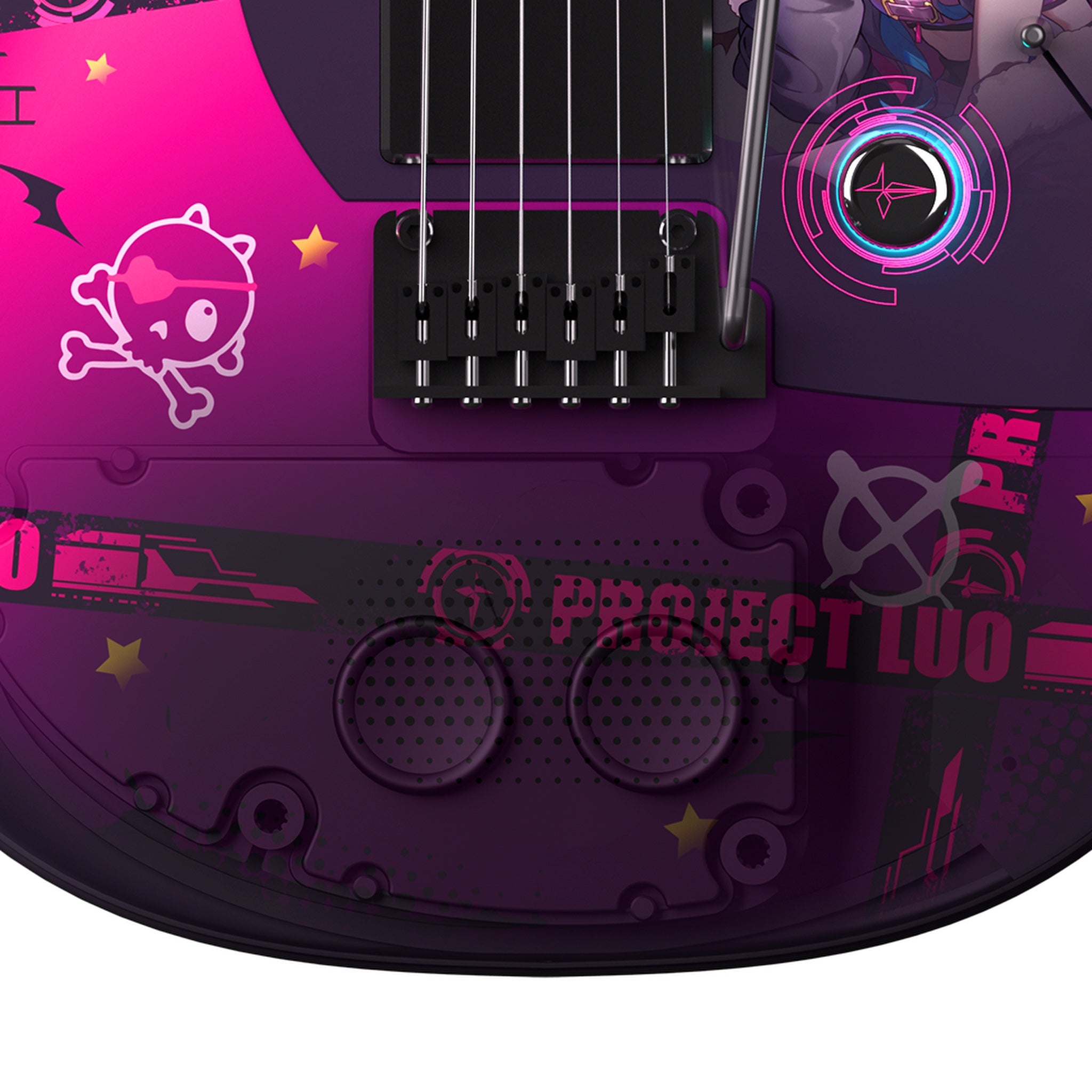 Enya Inspire Liu Tianyi Smart Electric Guitar hardware detail