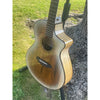 Breedlove Pursuit Exotic S Limited Edition Concert CE Acoustic-Electric Guitar – White Sand