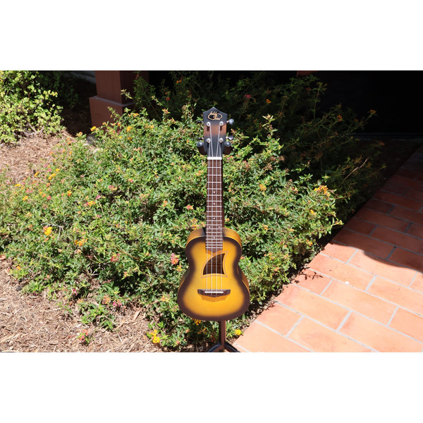 Eddy Finn Yellow Burst Concert Ukulele