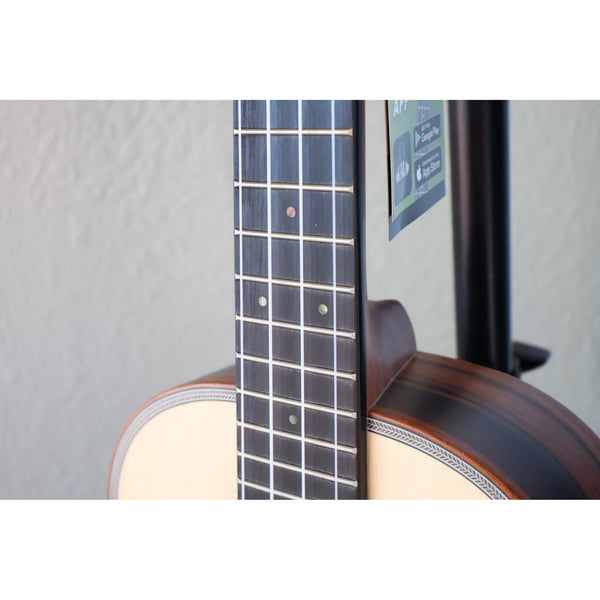 Kala Solid Spruce Top Striped Ebony Tenor Ukulele – KA-SSEBY-T