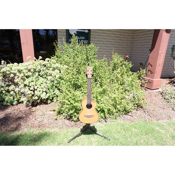 Kala KA-SCAC-T-CE Solid Cedar Top Acacia Tenor Cutaway Acoustic-Electric Ukulele with Fishman Kula EQ