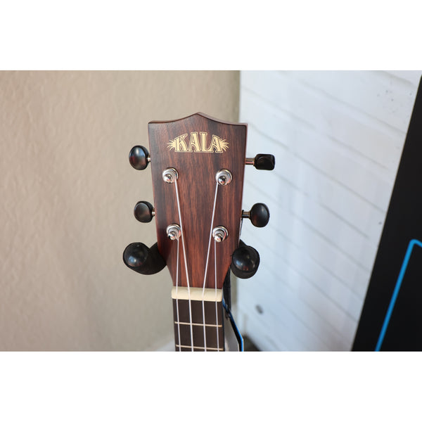 Kala Solid Spruce Top Striped Ebony Tenor Ukulele – KA-SSEBY-T
