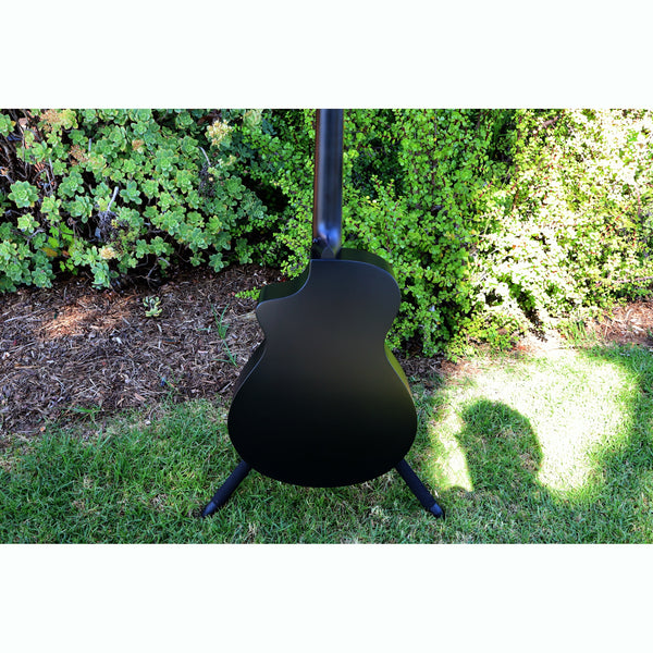 Breedlove Discovery S Concert Satin Black 12 String CE European-African Mahogany