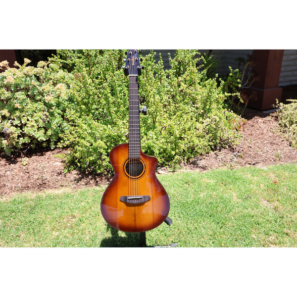 Breedlove Pursuit Exotic S Companion Tiger's Eye CE Myrtlewood-Myrtlewood — CC250205209