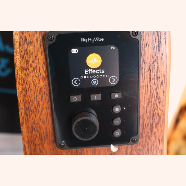 Lag HyVibe 10 Smart Guitar – Dreadnought Cutaway Acoustic-Electric with Bluetooth