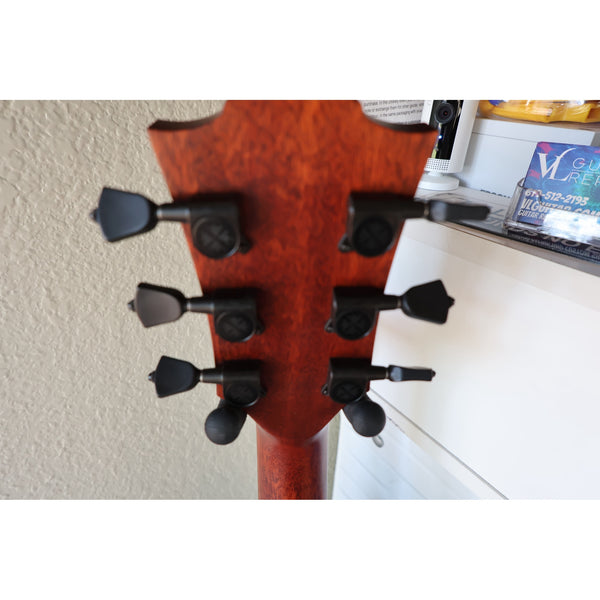 LAG T118ACE Auditorium Cutaway Acoustic-Electric Guitar – Natural