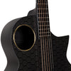 Enya X4 Pro carbon fiber guitar detail view