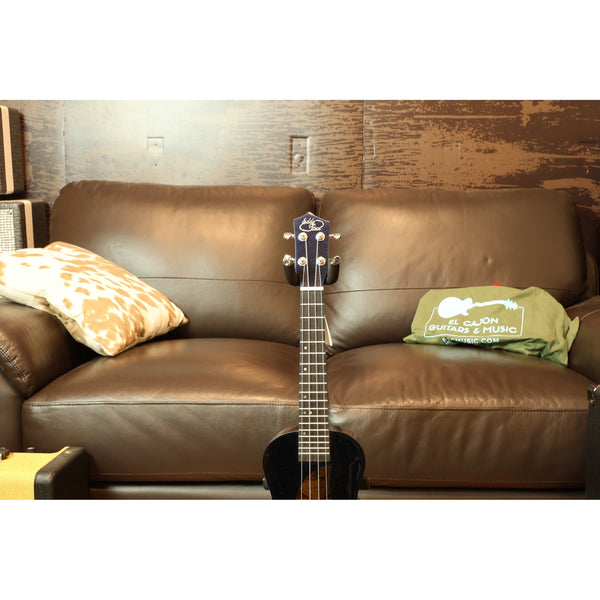 Eddy Finn Ocean King Concert Ukulele with Deluxe Gig Bag – Poseidon Blue Color-Shift (EFOK-PB)