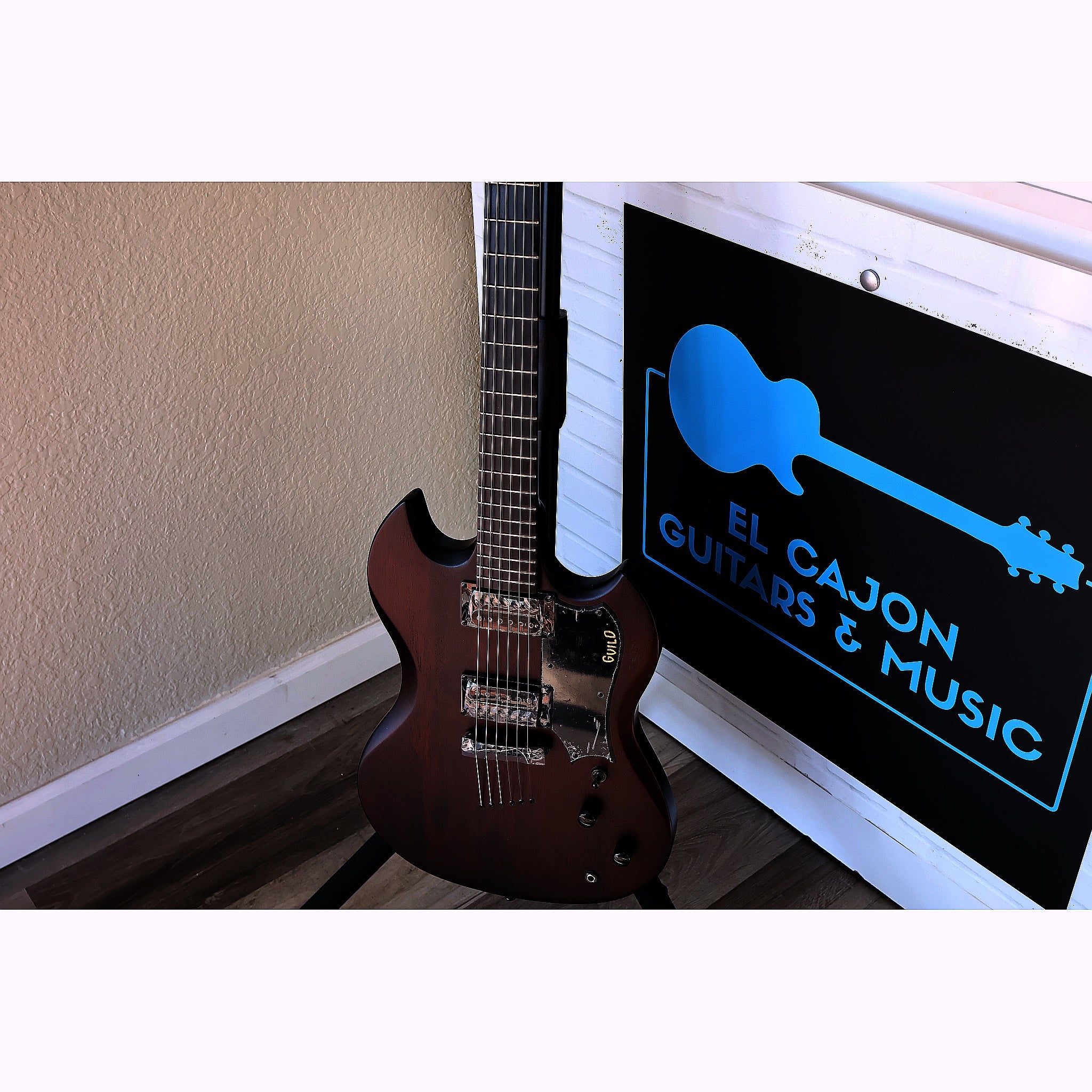 Guild Polara Night Edition Vintage Walnut Electric Guitar