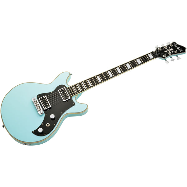Hagstrom Megin Electric Guitar – Aged Sky Blue