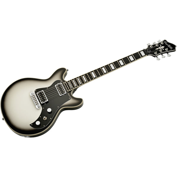 Hagstrom Megin Electric Guitar – Grey Burst