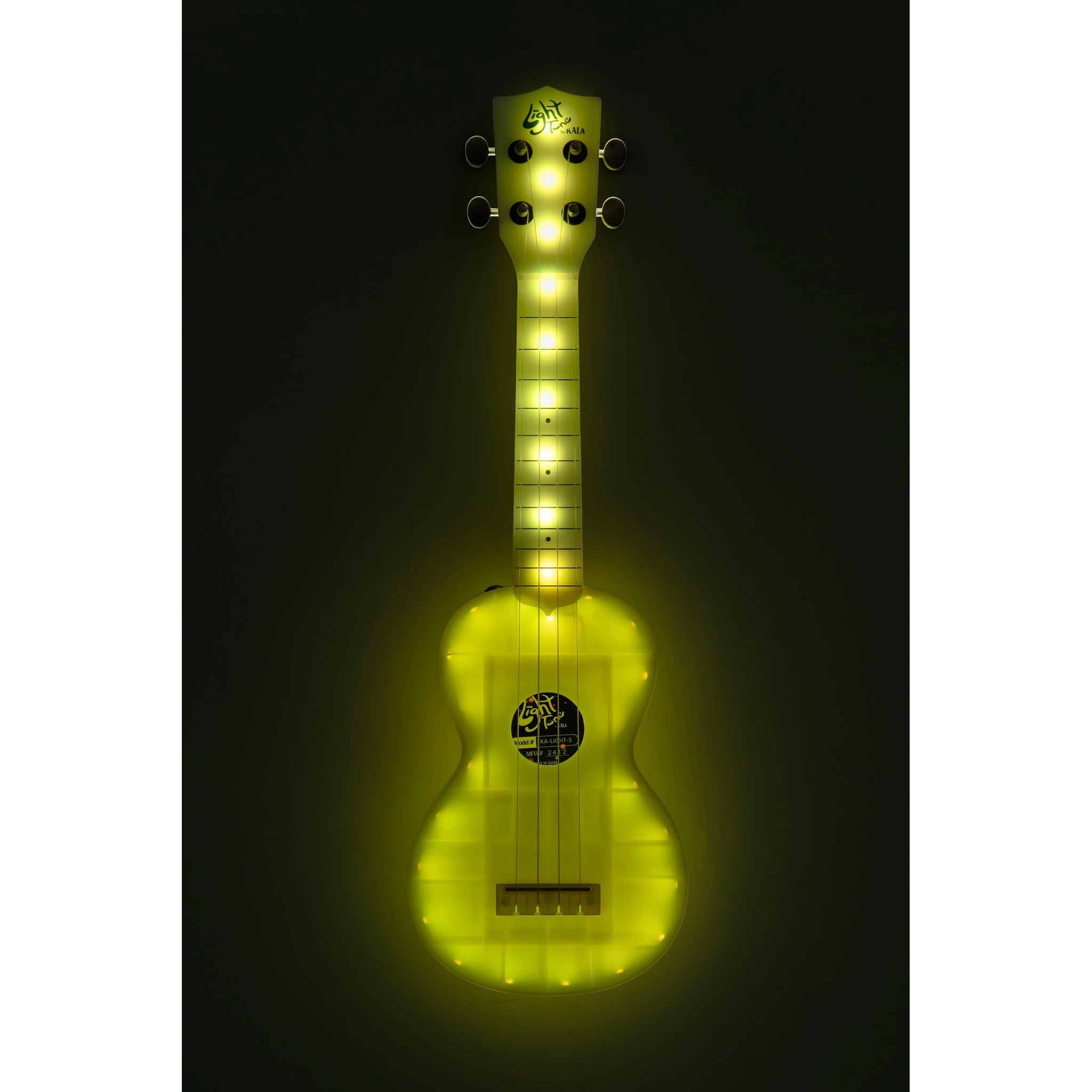 Kala Light Tone Color-Changing Light-Up Soprano Ukulele w/ Tote Bag – KA-LIGHT-S