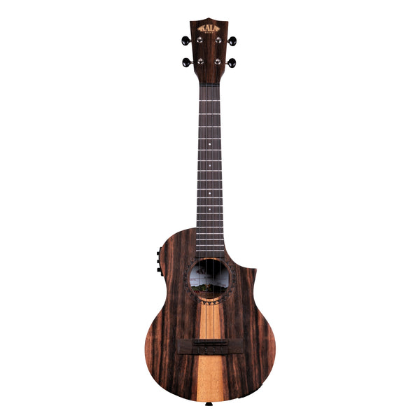 Kala Amara Tri-Top Tenor Ukulele with Cutaway &amp; EQ – KA-AM-T-CE