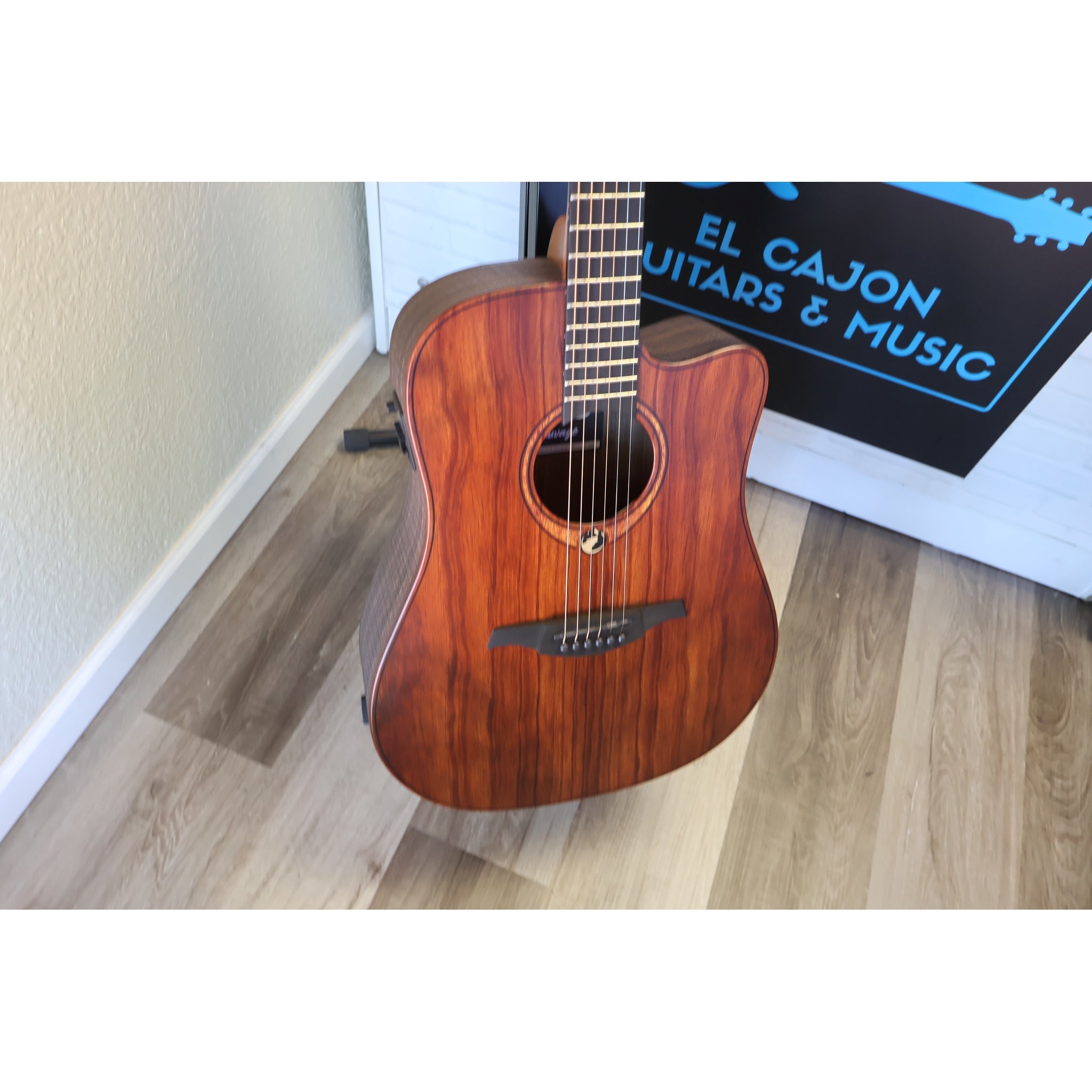LAG Sauvage DCE Dreadnought Cutaway Acoustic-Electric Guitar