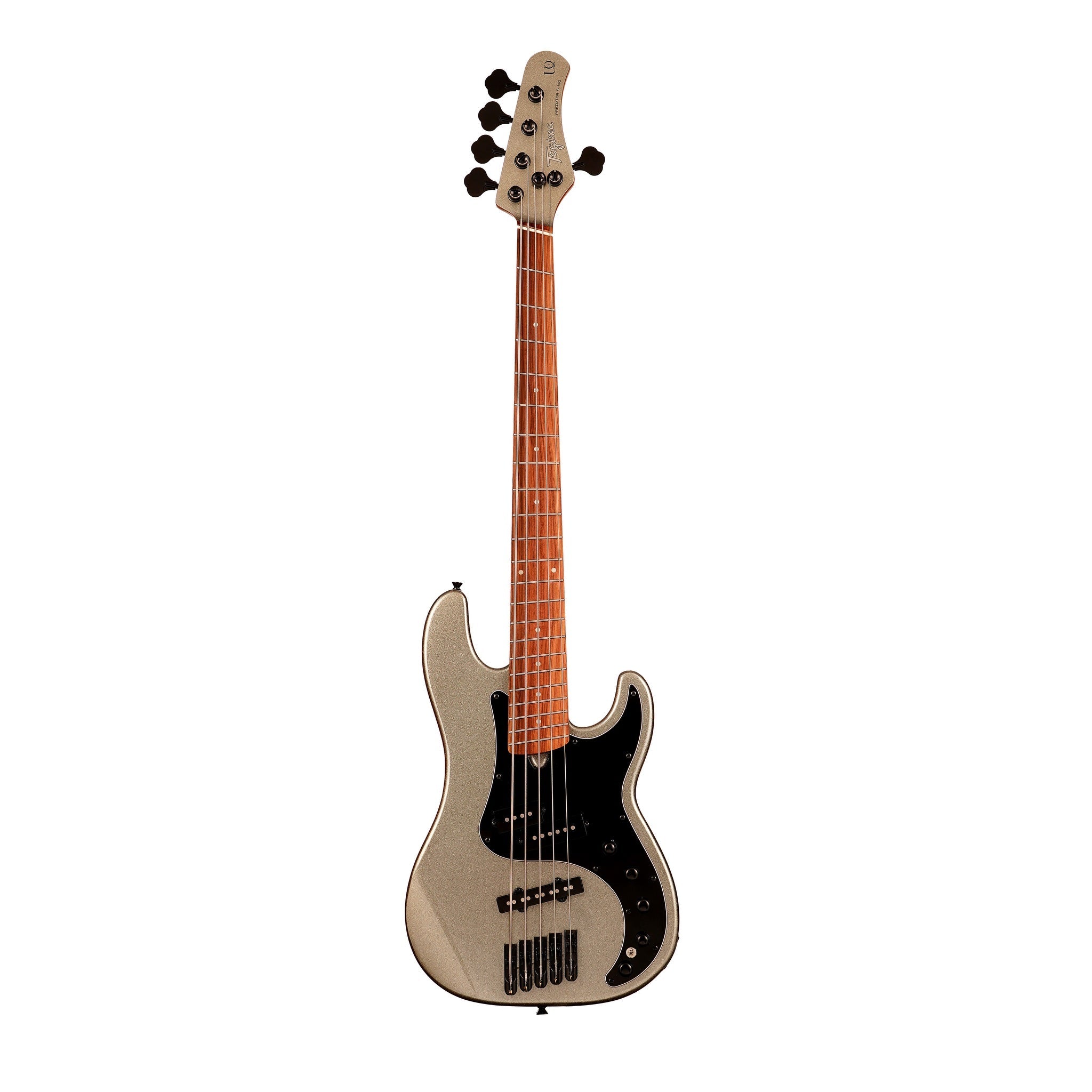 Tagima Predator 5 UQ multiscale 5-string bass in Metallic Deep Silver - image 2