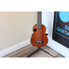 Amahi HCLF220 Soprano Ukulele with Mahogany Top and Black ABS Body - Gig Bag Included