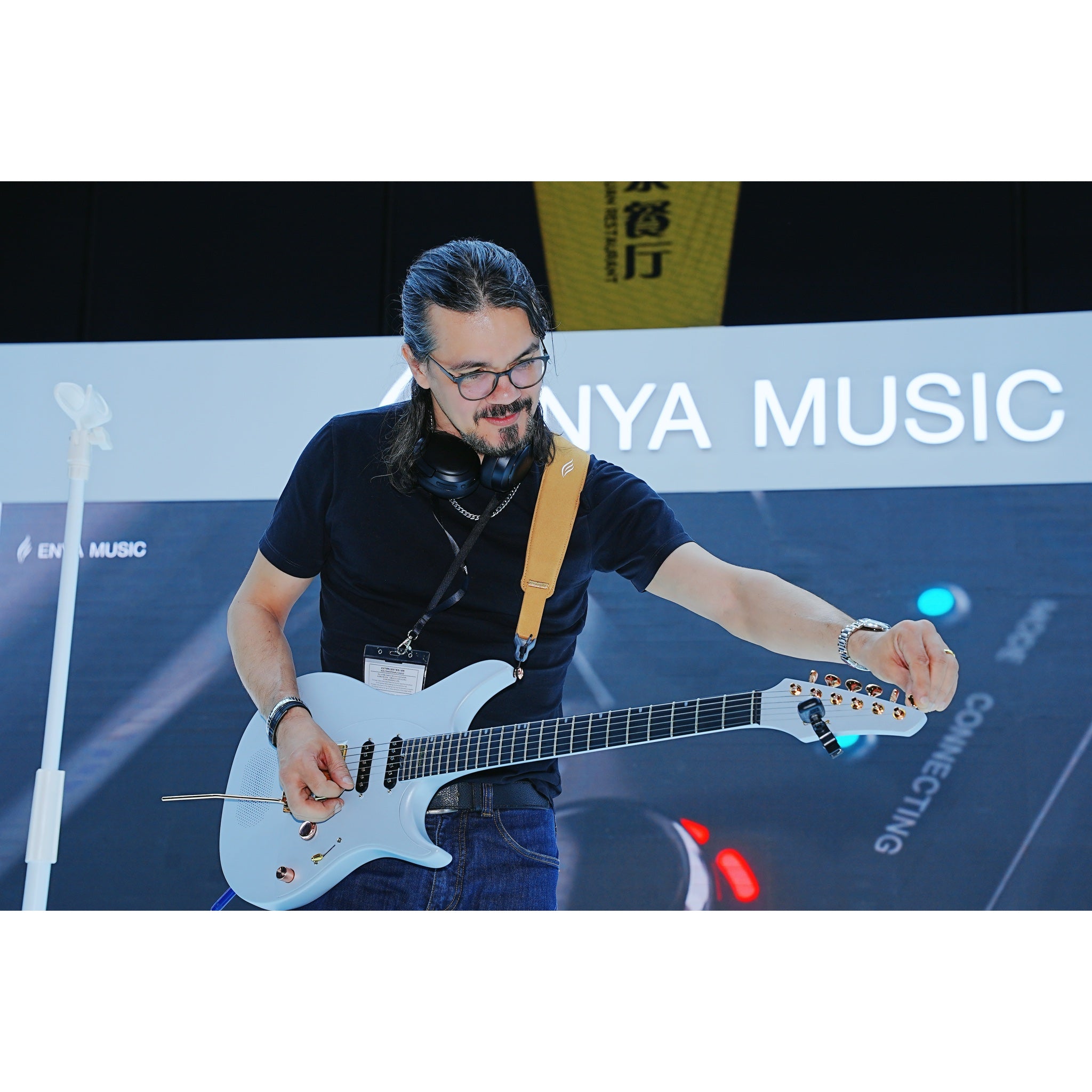 Enya Inspire Oziel Smart Electric Guitar front view