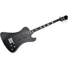 Hagstrom Nekromant 4 4-string right-handed bass guitar in Black Gloss