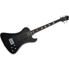 Hagstrom Nekromant 5 5-string right-handed bass guitar in Black Gloss