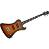 Hagstrom Nekromant 5 5-string right-handed bass guitar in Tobacco Sunburst