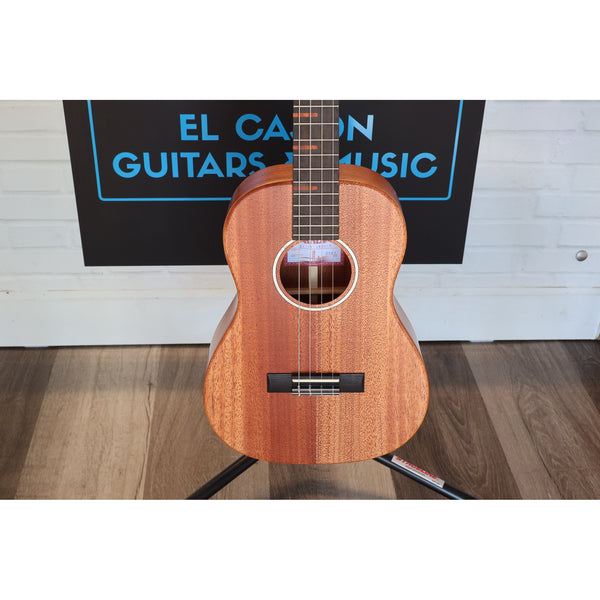 Kala All Solid Mahogany Waterfall Baritone Ukulele - KA-WF-AMHG-B_W/BAG