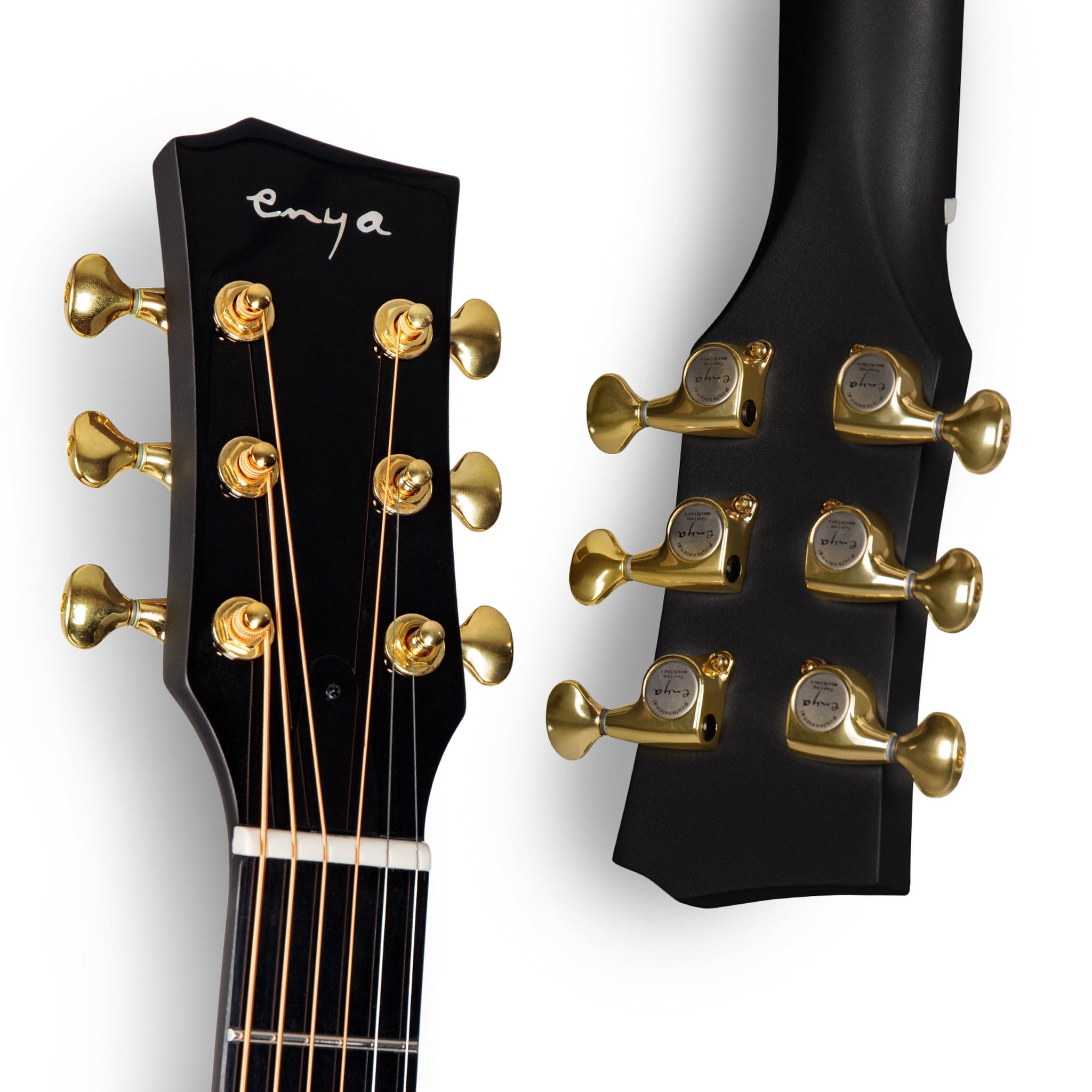 Enya X4 Pro carbon fiber acoustic-electric guitar gallery image
