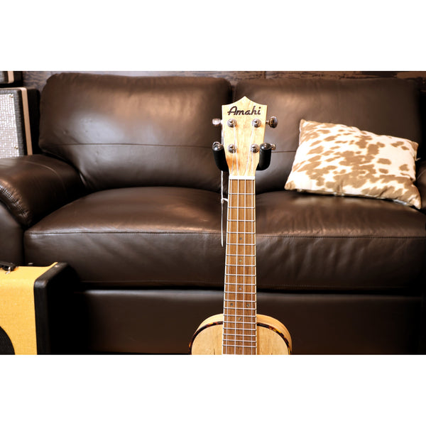 Amahi UK770C Concert Ukulele – Spalted Maple with Gig Bag
