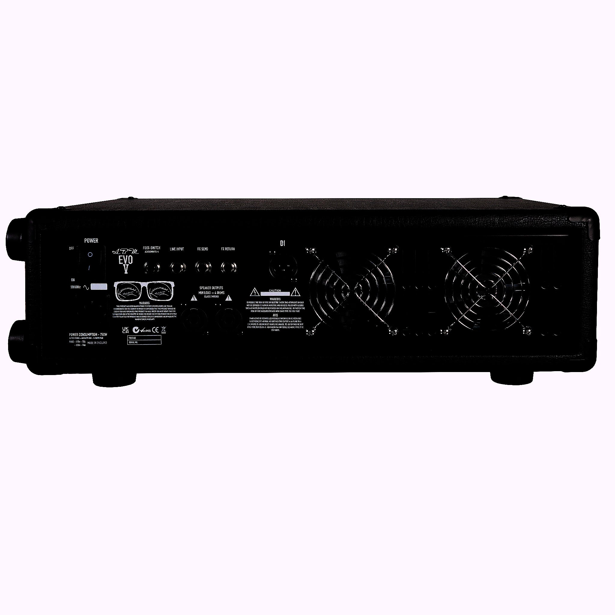 Ashdown ABM-750 EVO V Bass Amp Head